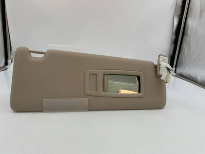 2012-2018 BMW 328i Passenger Sun Visor Sunvisor Beige OEM Illumination F02B49053