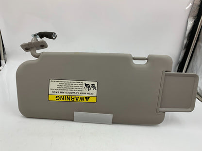 2006-2014 Kia Sedona Passenger Sun Visor Sunvisor Gray Illuminated OEM B01B44031