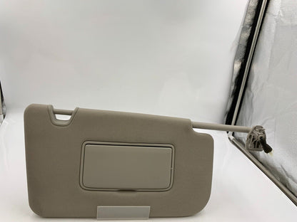 2014-2017 Nissan Rogue Passenger Sun Visor Sunvisor Gray Illuminated B01B47030