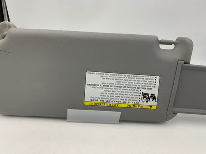 2006-2009 Toyota Rav 4 Passenger Sun Visor Sunvisor Gray OEM F01B52057