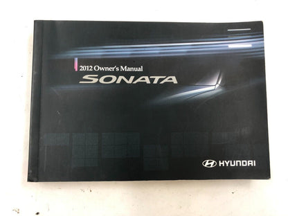 2012 Hyundai Sonata Owners Manual OEM E01B05053