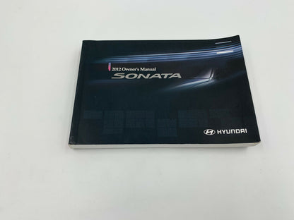 2012 Hyundai Sonata Owners Manual OEM E01B05053