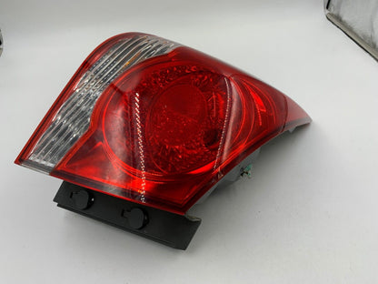 2011-2016 Chevrolet Cruze Driver Side Tail Light Taillight OEM G02B40003