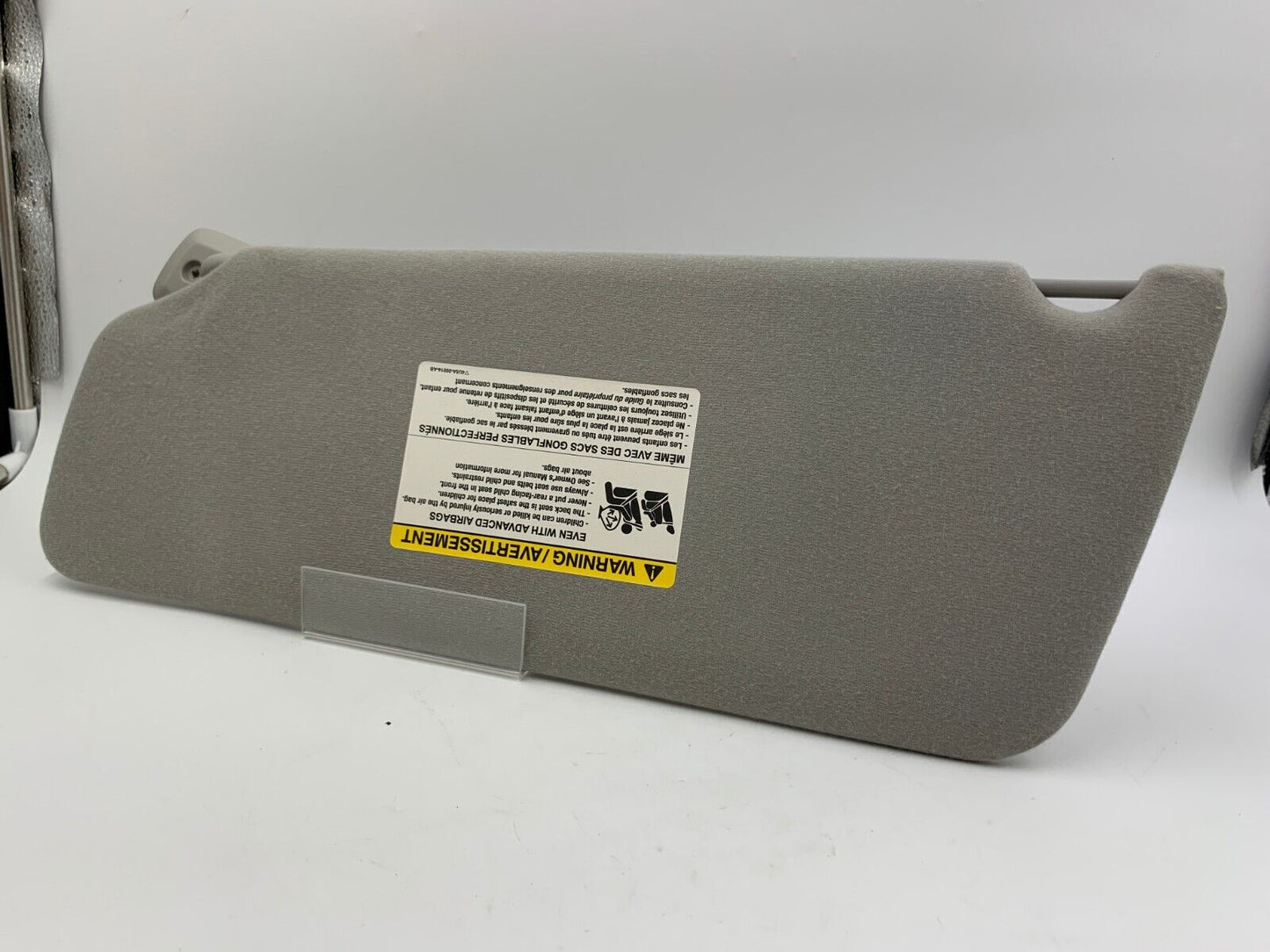 2004-2008 Ford F-150 Passenger Sun Visor Sunvisor Gray OEM G02B41036