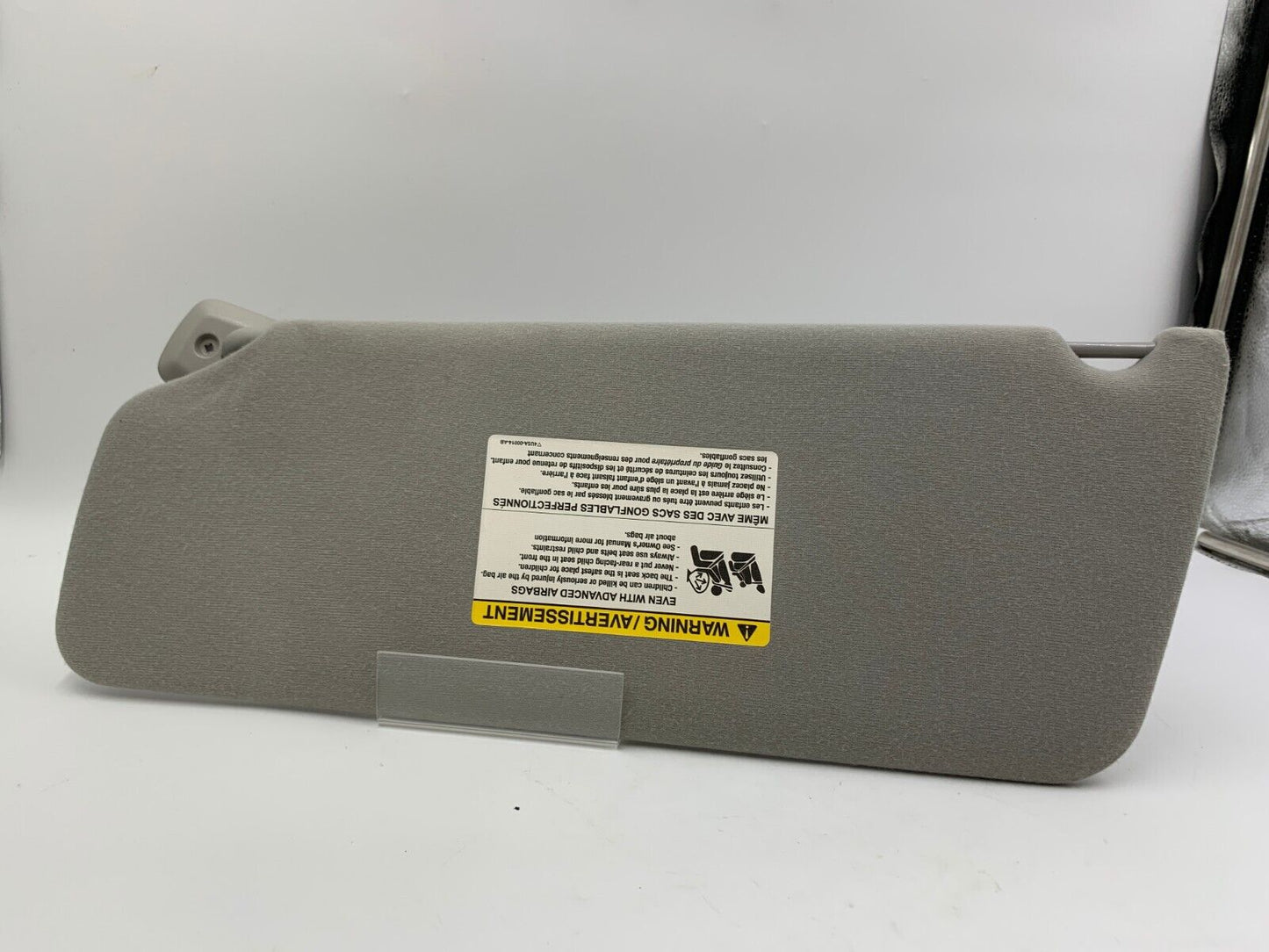 2004-2008 Ford F-150 Passenger Sun Visor Sunvisor Gray OEM G02B41036