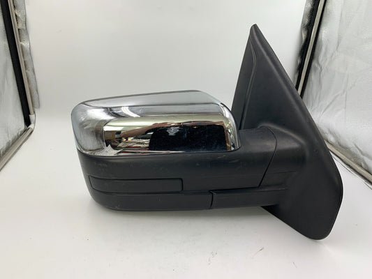 2009-2010 Ford F150 Passenger Side View Power Door Mirror Chrome OEM B02B36040