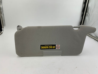 2001 Honda Civic Passenger Sun Visor Sunvisor Gray OEM K01B15088