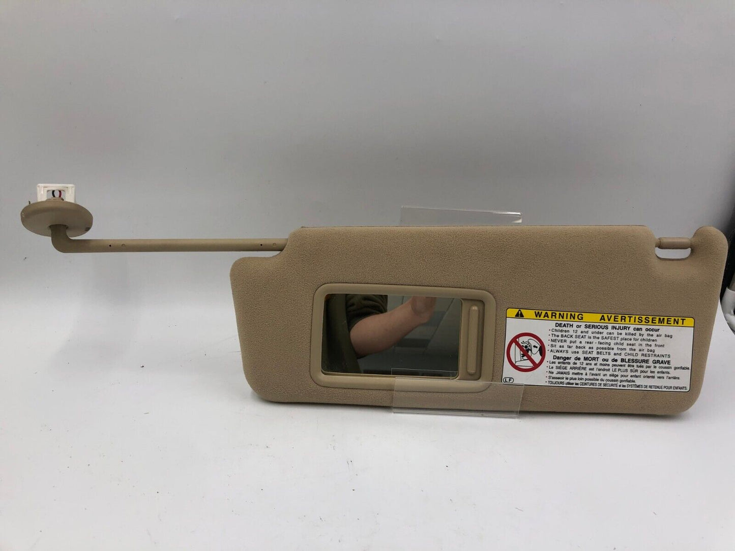 2001-2006 Lexus GS300 Driver Sun Visor Sunvisor Gray Illuminated OEM B04B56020