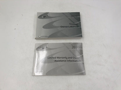 2020 Chevy Traverse Owners Manual Set OEM B02B12036