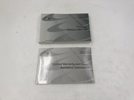 2020 Chevy Traverse Owners Manual Set OEM B02B12036