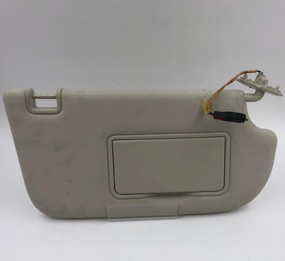 2013-2018 Ford Focus Passenger Sun Visor Sunvisor Ivory Illumination A01B40038