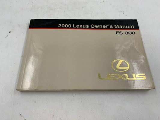 2000 Lexus ES300 ES 300 Owners Manual OEM E04B56055