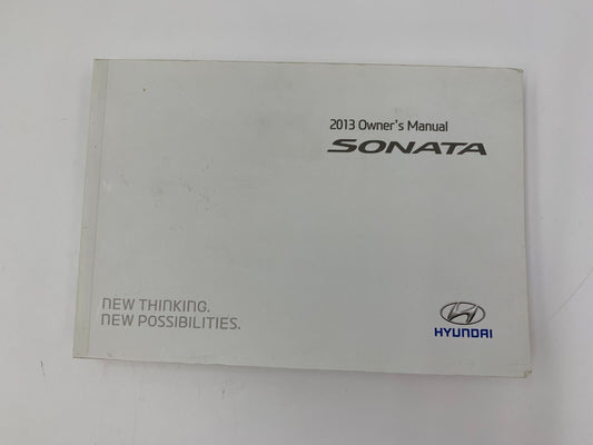 2013 Hyundai Sonata Owners Manual OEM E04B56056