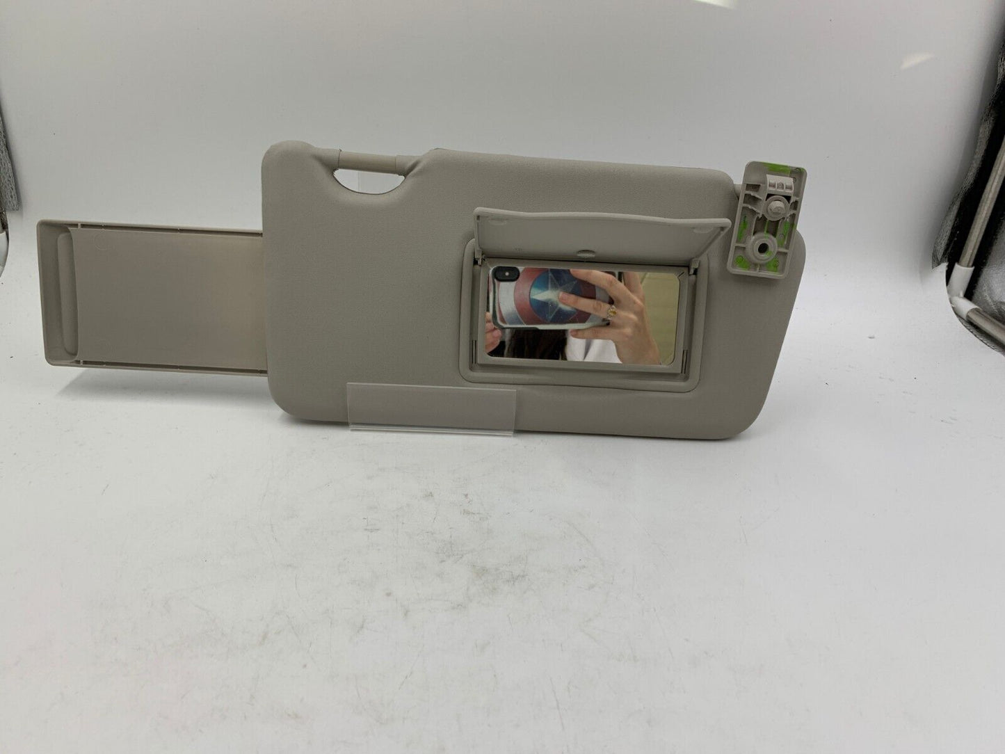 2015-2019 Nissan Versa Passenger Sun Visor Sunvisor Gray OEM B02B53029