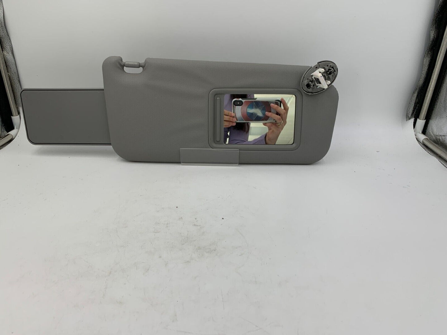 2006-2009 Toyota Rav4 Passenger Sun Visor Sunvisor Gray Illumination B02B52033