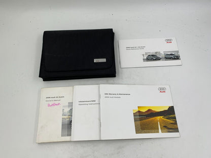 2009 Audi A4 Sedan Owners Manual Set with Case OEM B01B07039