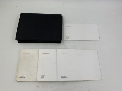 2009 Audi A4 Sedan Owners Manual Set with Case OEM B01B07039