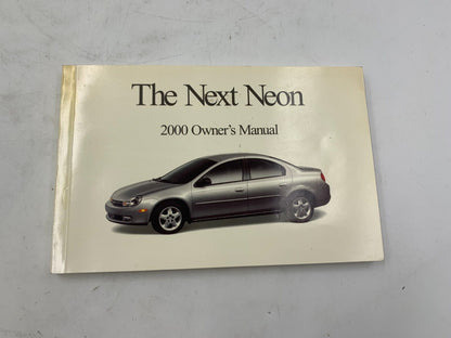 2000 Dodge Neon Owners Manual Set with Case OEM E01B14023