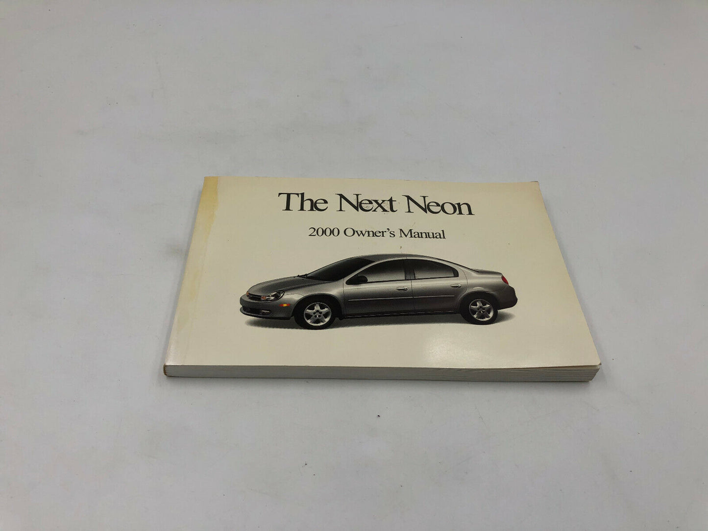 2000 Dodge Neon Owners Manual Set with Case OEM E01B14023