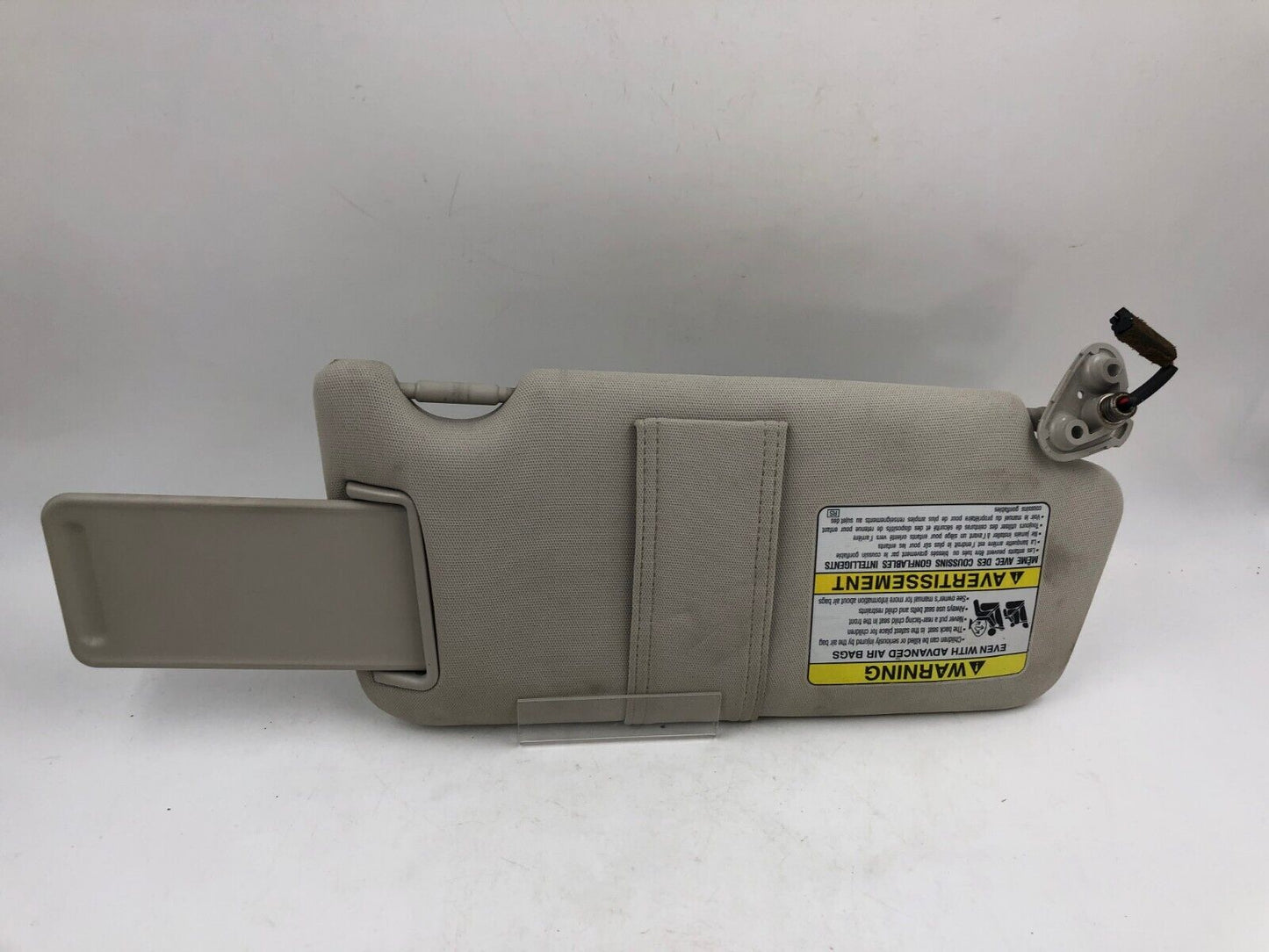 2010-2014 Subaru Legacy Driver Sun Visor Sunvisor Gray Illuminated OEM C02B33005