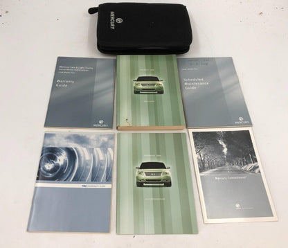 2008 Mercury Sable Owners Manual Set with Case OEM F04B28062