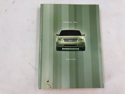 2008 Mercury Sable Owners Manual Set with Case OEM F04B28062