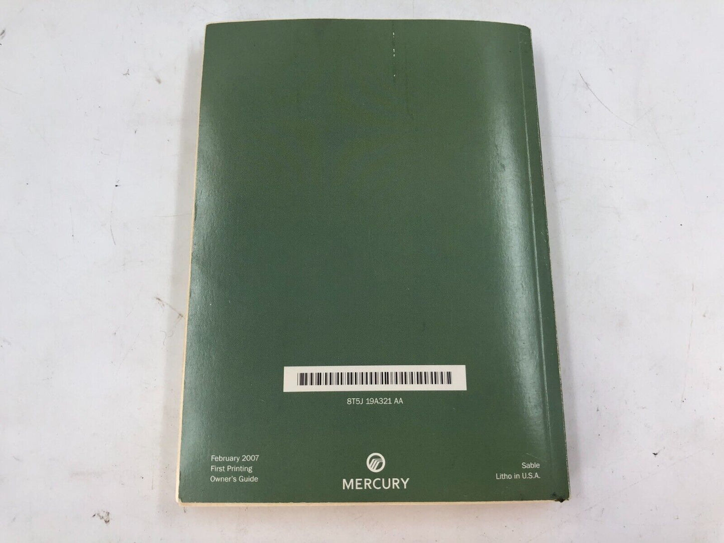 2008 Mercury Sable Owners Manual Set with Case OEM F04B28062