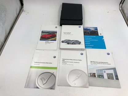 2017 Volkswagen Jetta GLI Owners Manual Set with Case OEM F04B28066