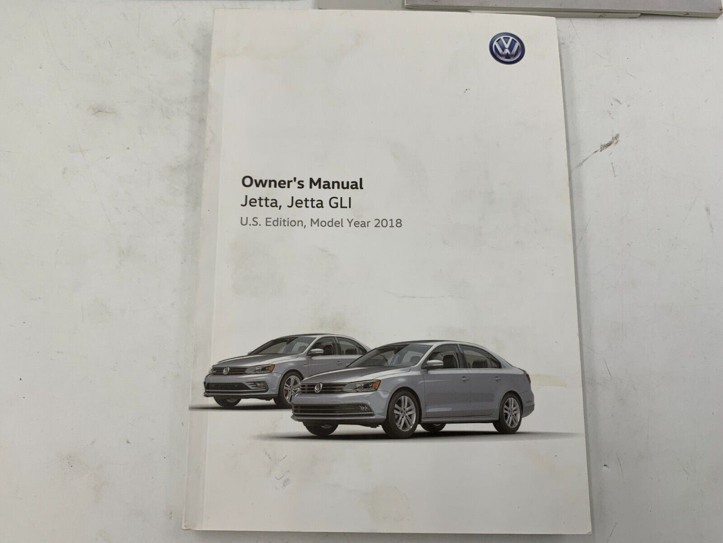 2018 Volkswagen Jetta GLI Owners Manual Set with Case OEM E01B11022