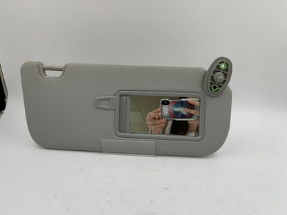 2014-2019 Kia Soul Passenger Sun Visor Sunvisor Gray Illuminated OEM F02B40025