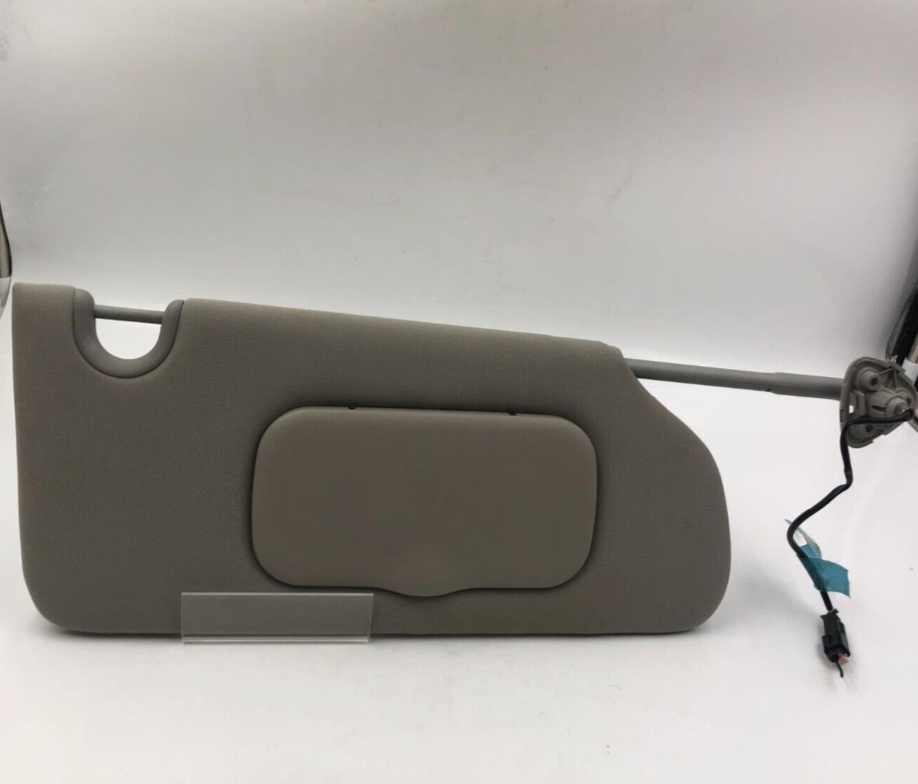 2006-2011 Buick Lucerne Passenger Sun Visor Sunvisor Gray OEM A01B68001