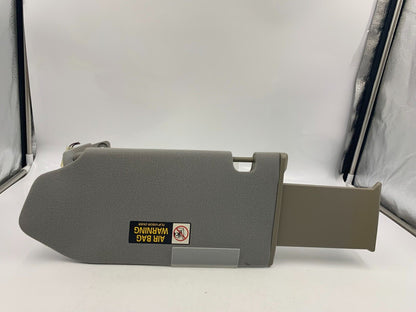 2005 Nissan Maxima Passenger Sun Visor Sunvisor Gray Illuminated OEM A01B69010