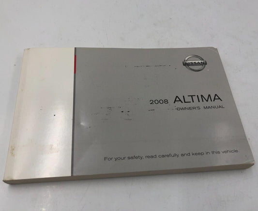 2008 Nissan Altima Owners Manual OEM A01B70004