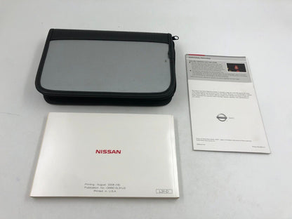 2006 Nissan Altima Owners Manual Set with Case OEM A01B70009