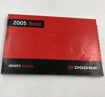 2005 Dodge Neon Owners Manual OEM A01B66005