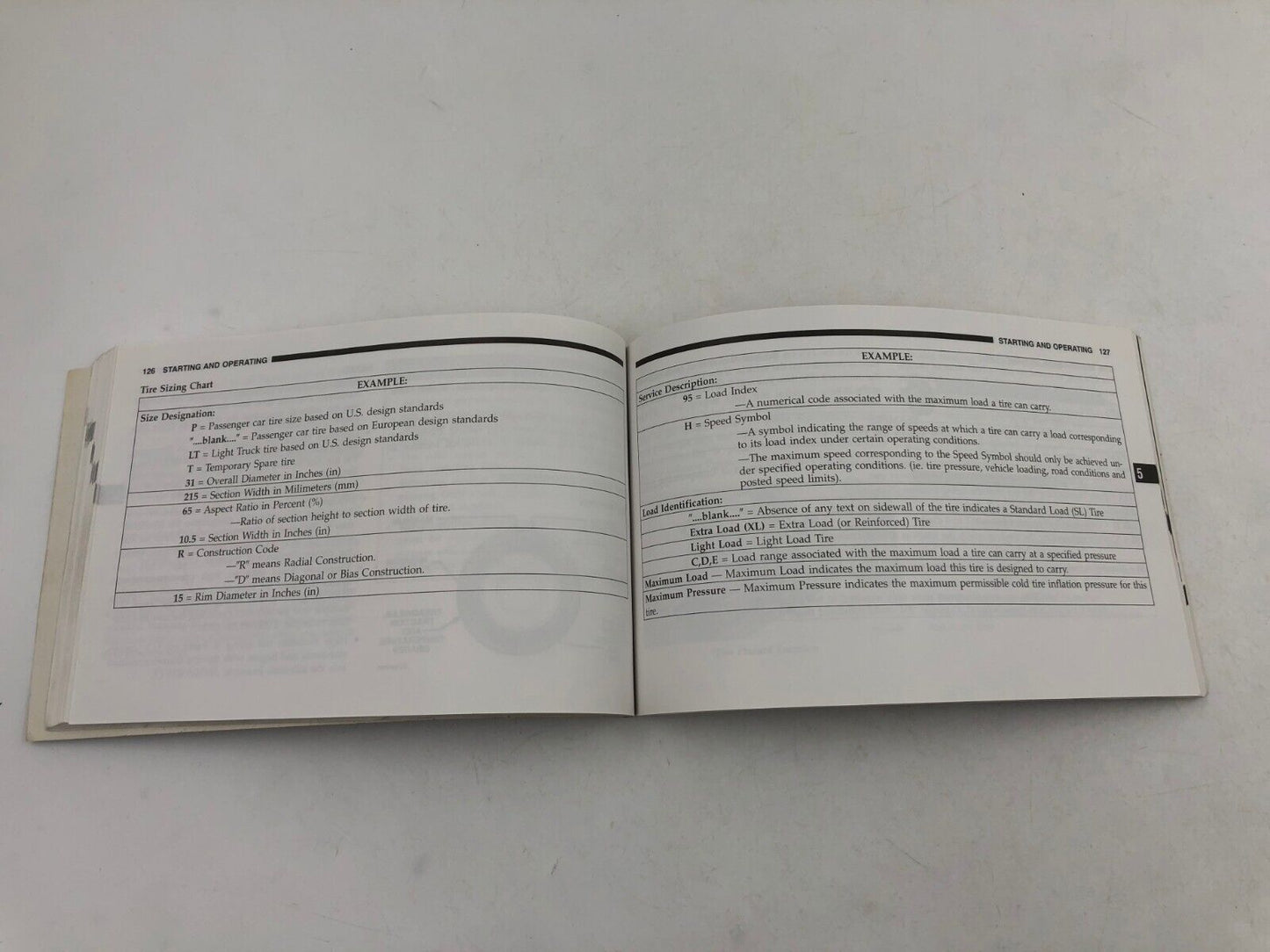 2005 Dodge Neon Owners Manual OEM A01B66005