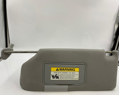 2006-2010 Honda Odyssey Driver Sun Visor Sunvisor Gray Illuminated OEM A01B66008