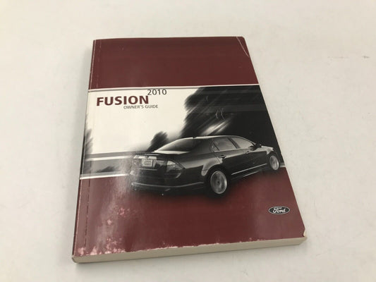 2010 Ford Fusion Owners Manual OEM A01B64004