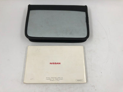 2006 Nissan Maxima Owners Manual Set with Case OEM B02B35005