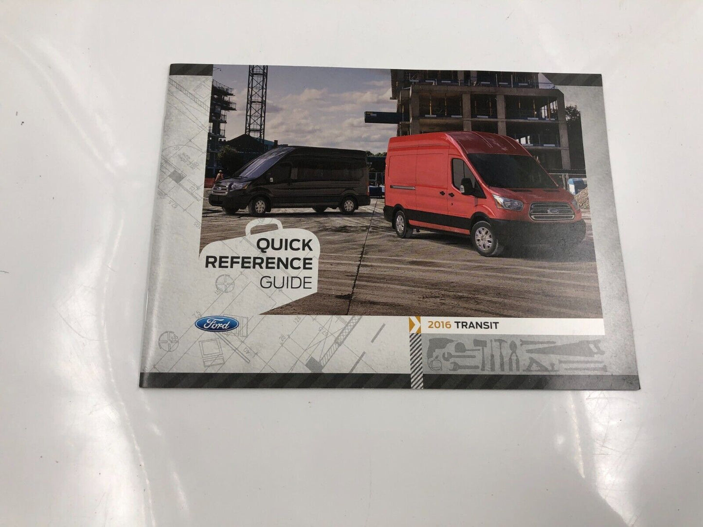 2016 Ford Transit Owners Manual Handbook Set with Case OEM A04B55047