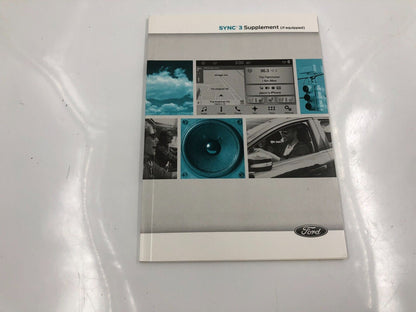 2016 Ford Transit Owners Manual Handbook Set with Case OEM A04B55047