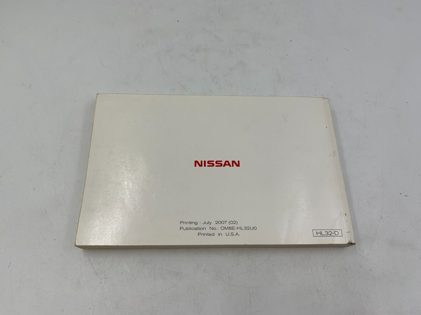 2008 Nissan Altima Hybrid Owners Manual Handbook OEM A01B63006