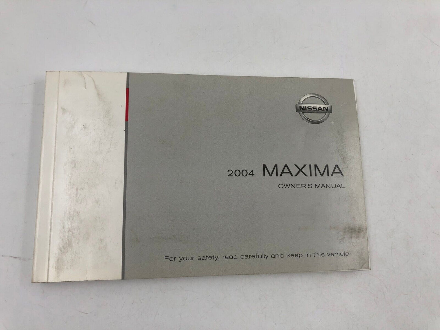 2004 Nissan Maxima Owners Manual Handbook OEM B02B06004