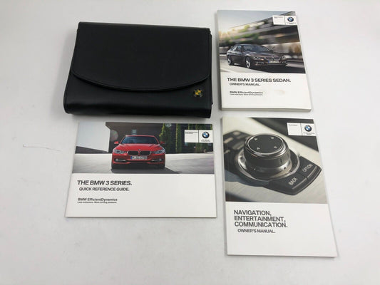 2013 BMW 3 Series Owners Manual Handbook with Case OEM H01B28005