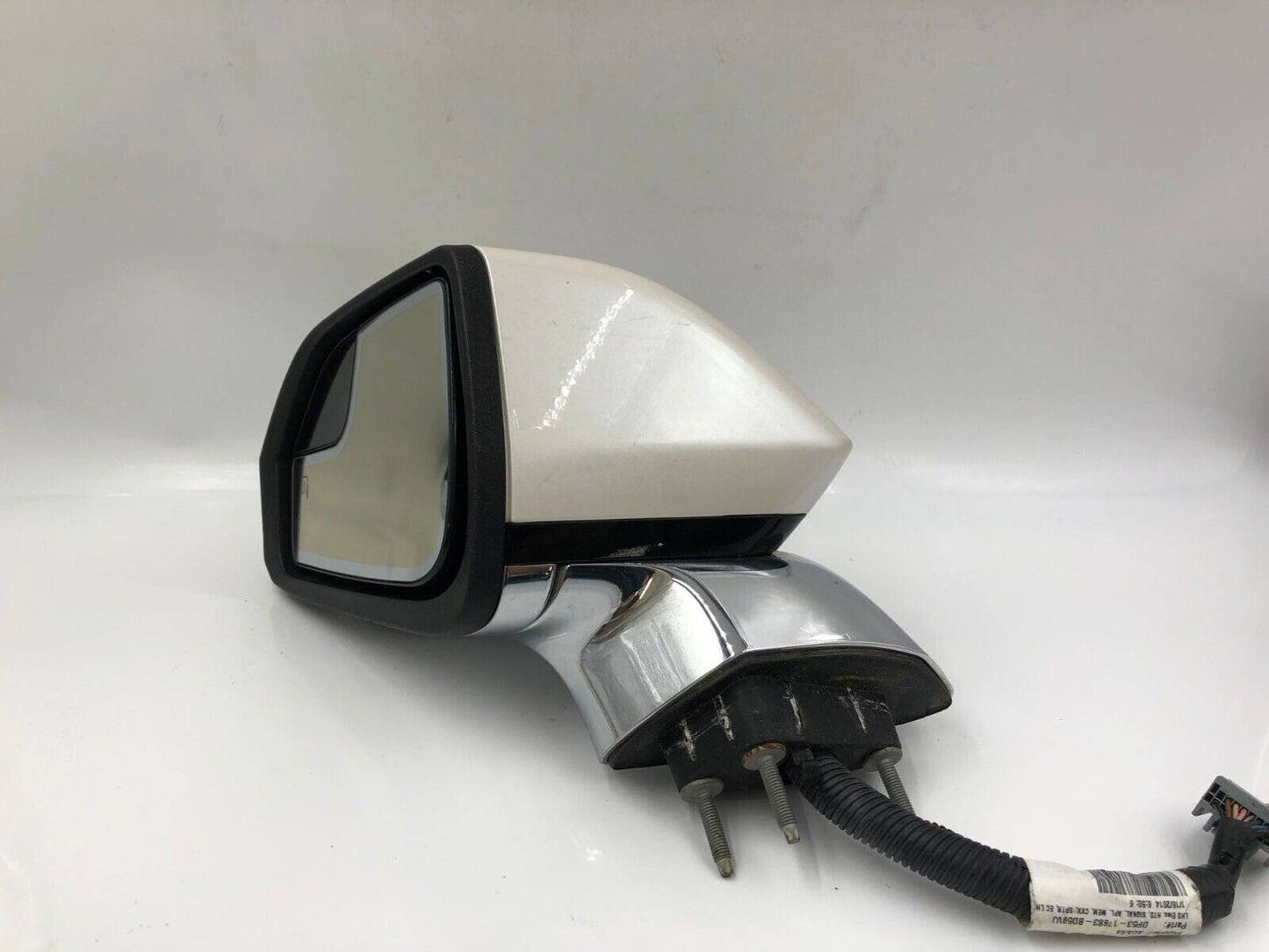 2013-2014 Lincoln MKZ Driver Side View Power Door Mirror Pearl OEM A04B04034