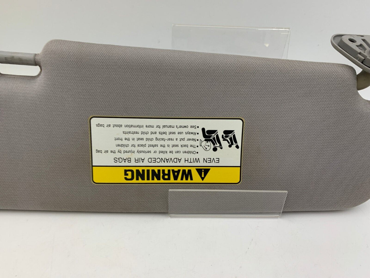 2011-2014 Hyundai Sonata Driver Sun Visor Sunvisor Gray Illuminated A02B60006