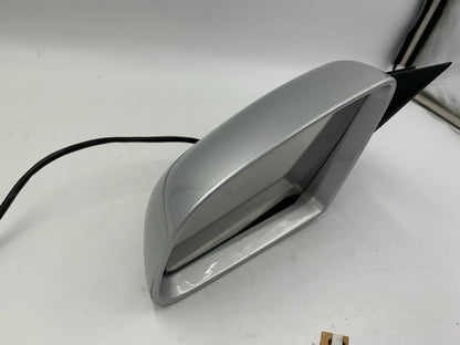 2002-2008 Audi A4 Driver Side View Power Door Mirror Silver OEM B02B12039