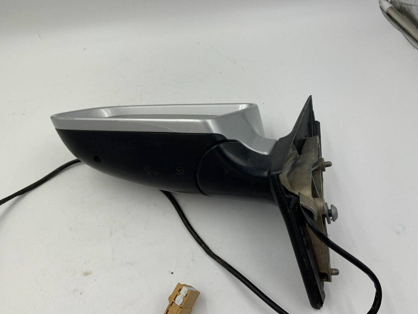 2002-2008 Audi A4 Driver Side View Power Door Mirror Silver OEM B02B12039