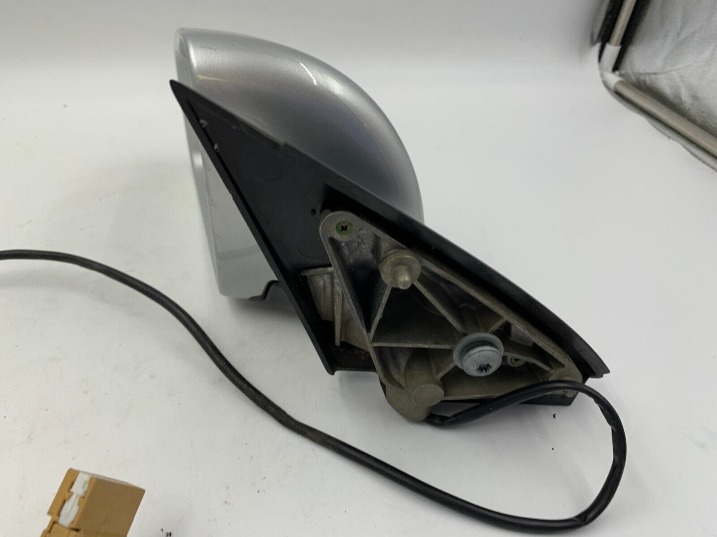 2002-2008 Audi A4 Driver Side View Power Door Mirror Silver OEM B02B12039