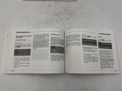 2015 Kia Rio Owners Manual Set with Case OEM H01B35026